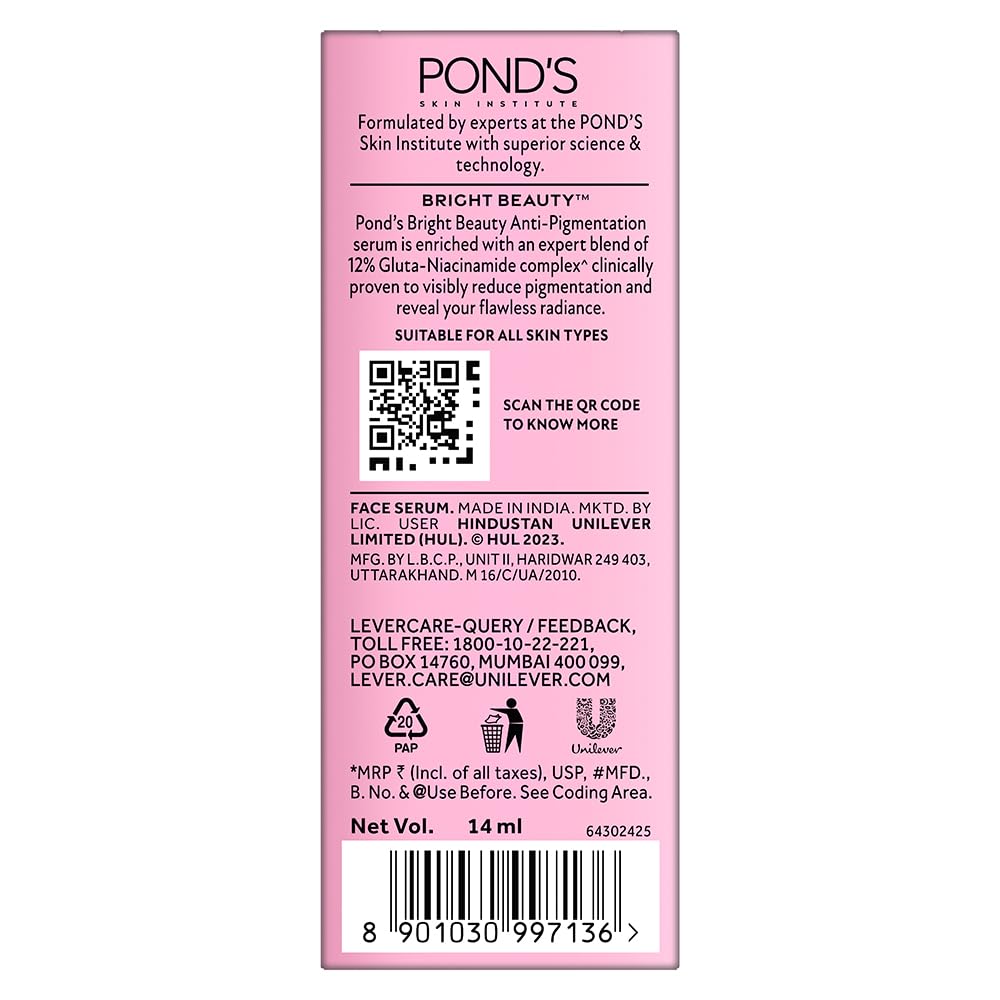 Pond's Bright Beauty Anti-Pigmentation Serum 14ml