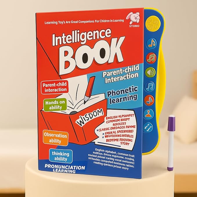 Intelligence Book™ – Interactive Learning for Kids